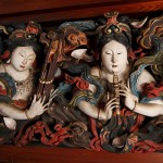 天女 欄間